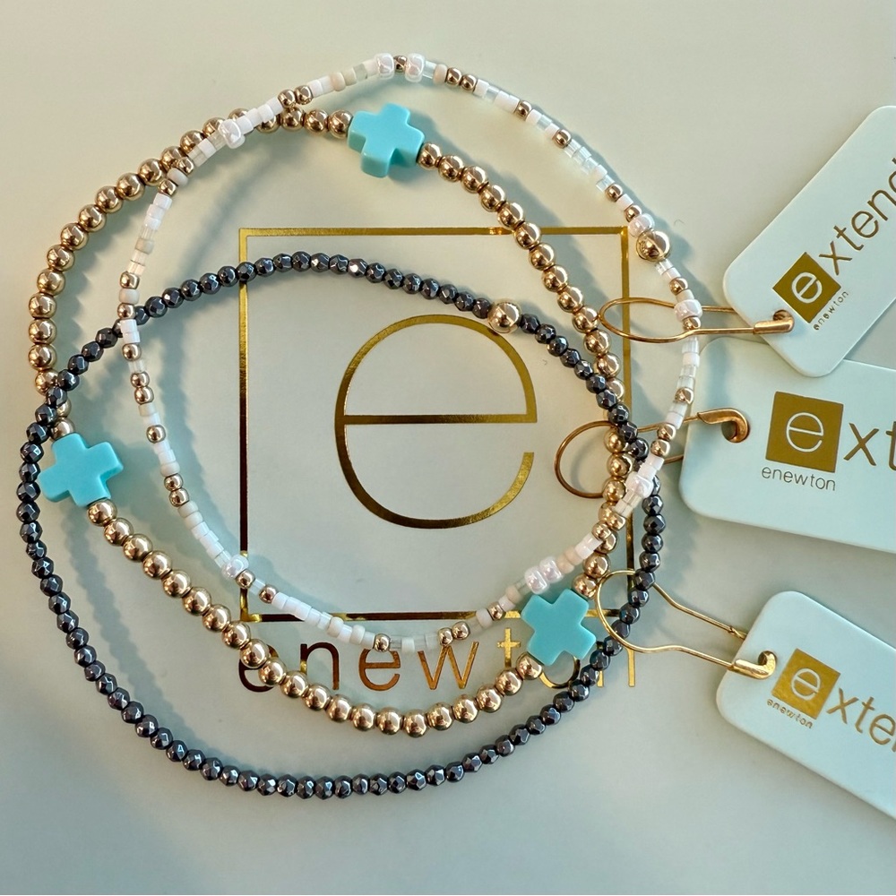 NWT Enewton EXTENDS 14k Gold Filled bracelet set size 7.25" 💕🤩💕